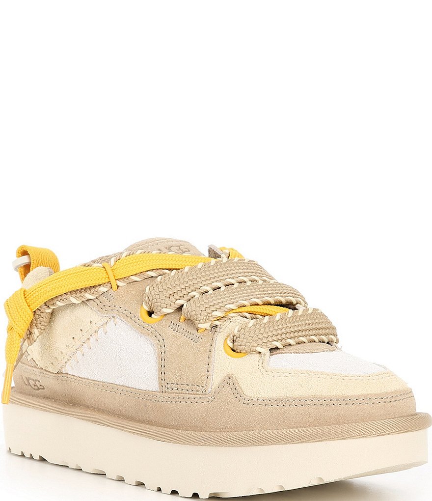 UGG Lo Lowmel Biarritz Suede Sneakers | Dillard's