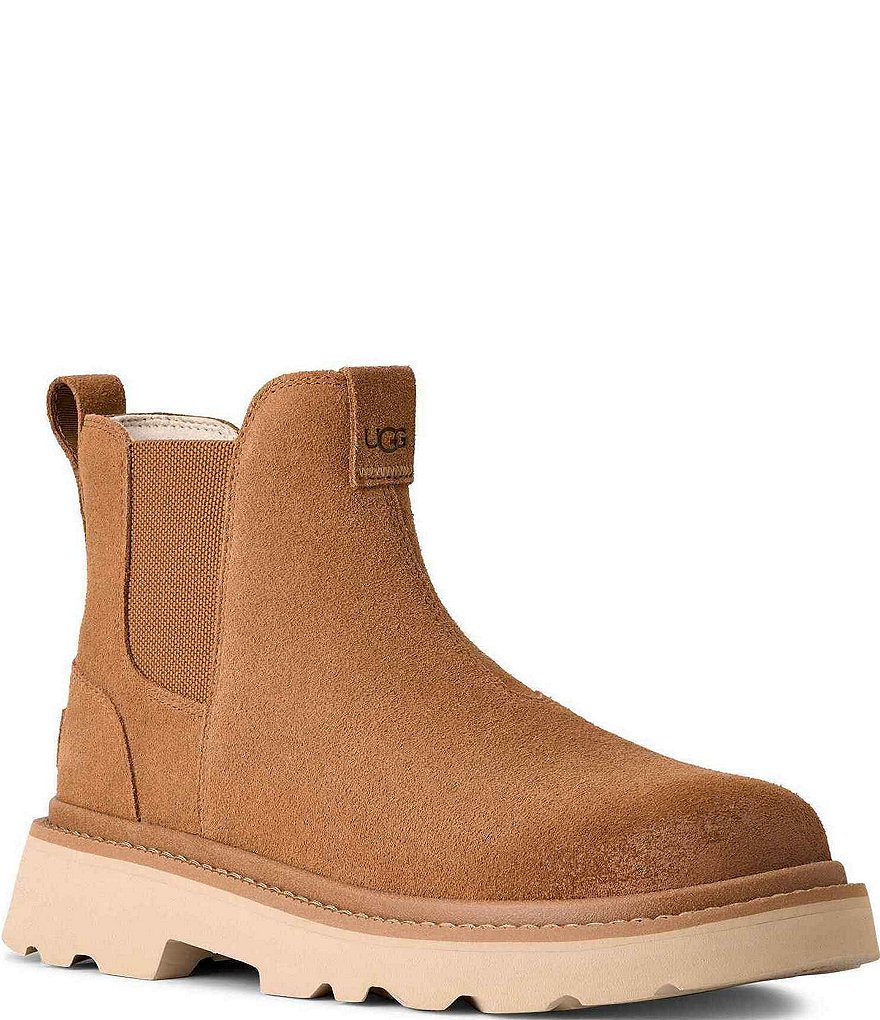 UGG Men's Chelsea Lug Suede Boots Dillard's