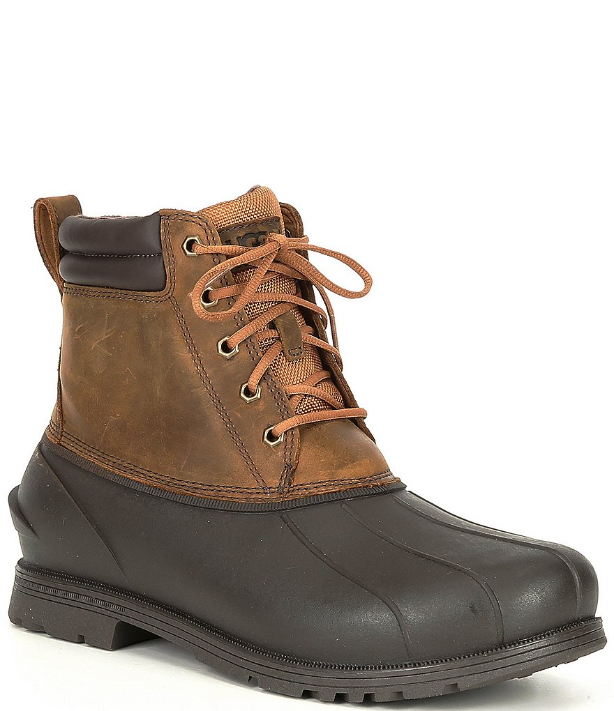 UGG Men's Gatson Waterproof Leather Lace-Up Cold Weather Boots | Dillard's
