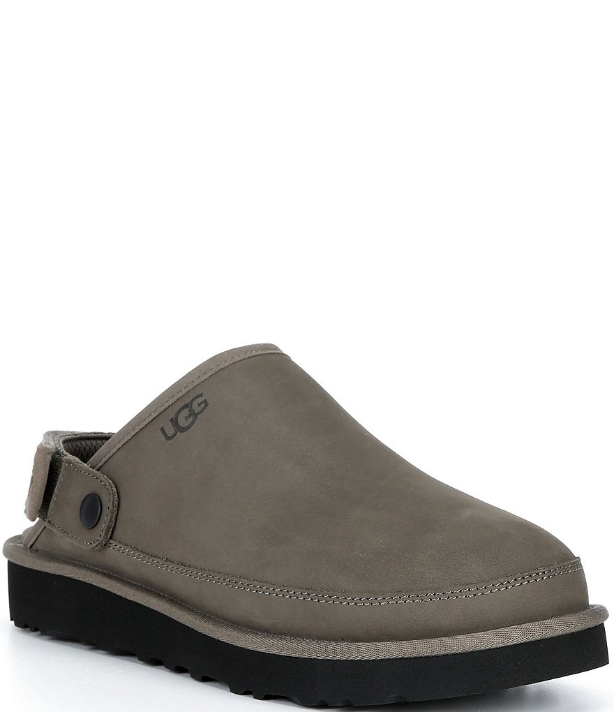 ググググ UGG Men's Goldencoast II Nubuck Clogs | Dillard's