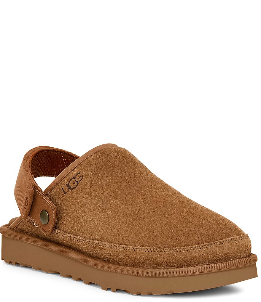 UGG Men's Goldencoast Suede Family Matching Backstrap Clogs