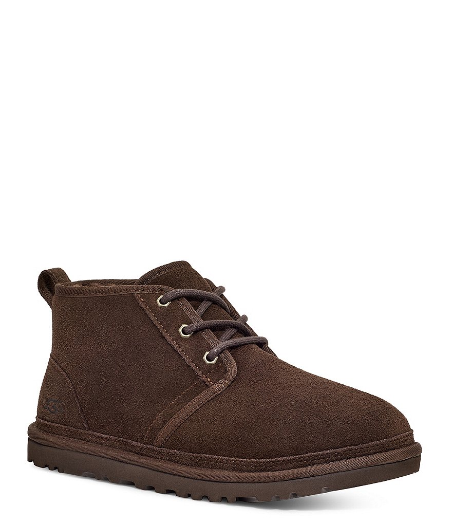 UGG Men's Neumel Fur Lined Suede Lace-Up Chukka Boots Dillard's