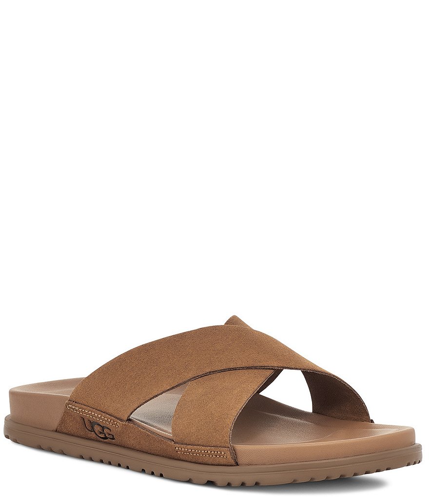 UGG Men's Wainscott Suede Slides | Dillard's