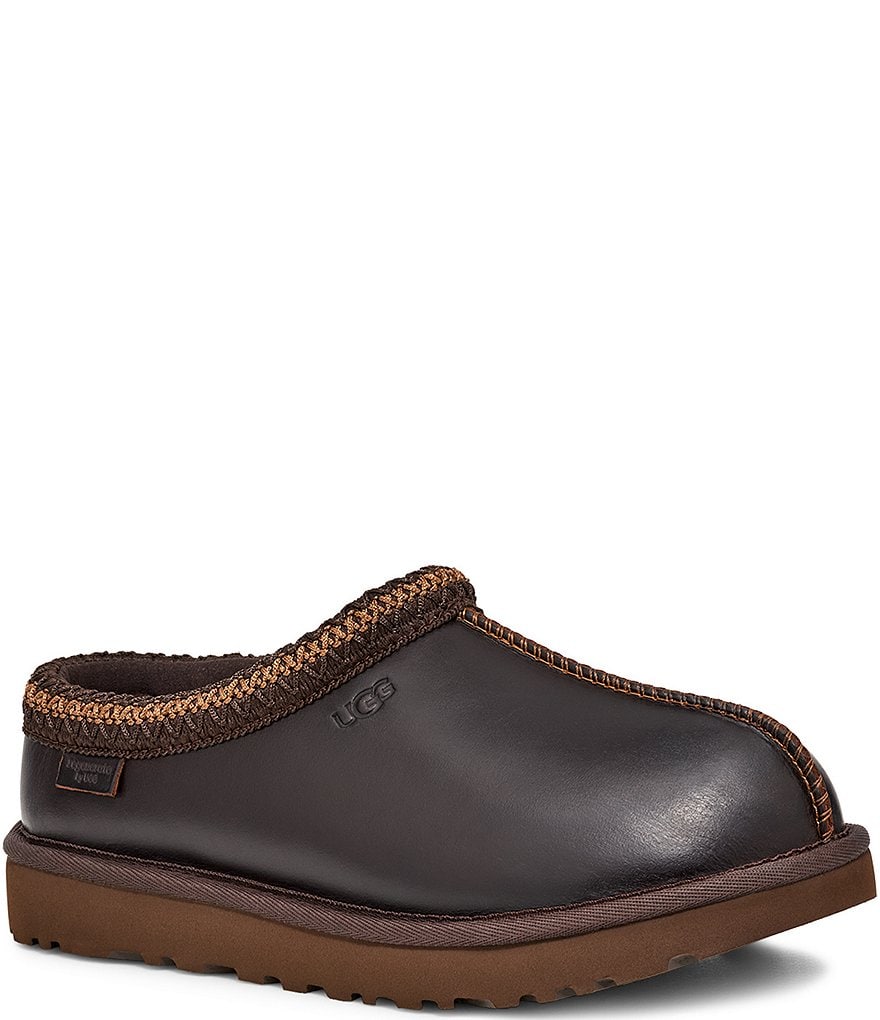 UGG Tasman Leather Regenerate Clog Slippers Dillard's
