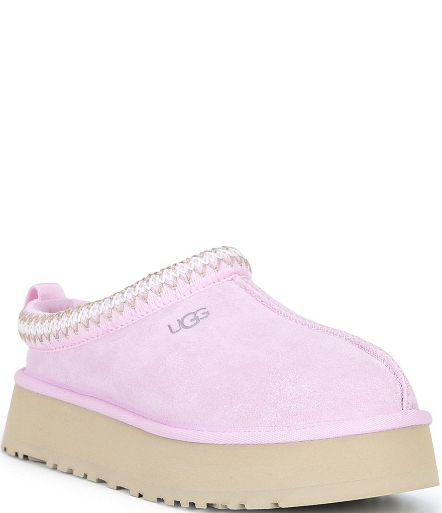 UGG Tazz II Suede Platform Clog Slippers | Dillard's