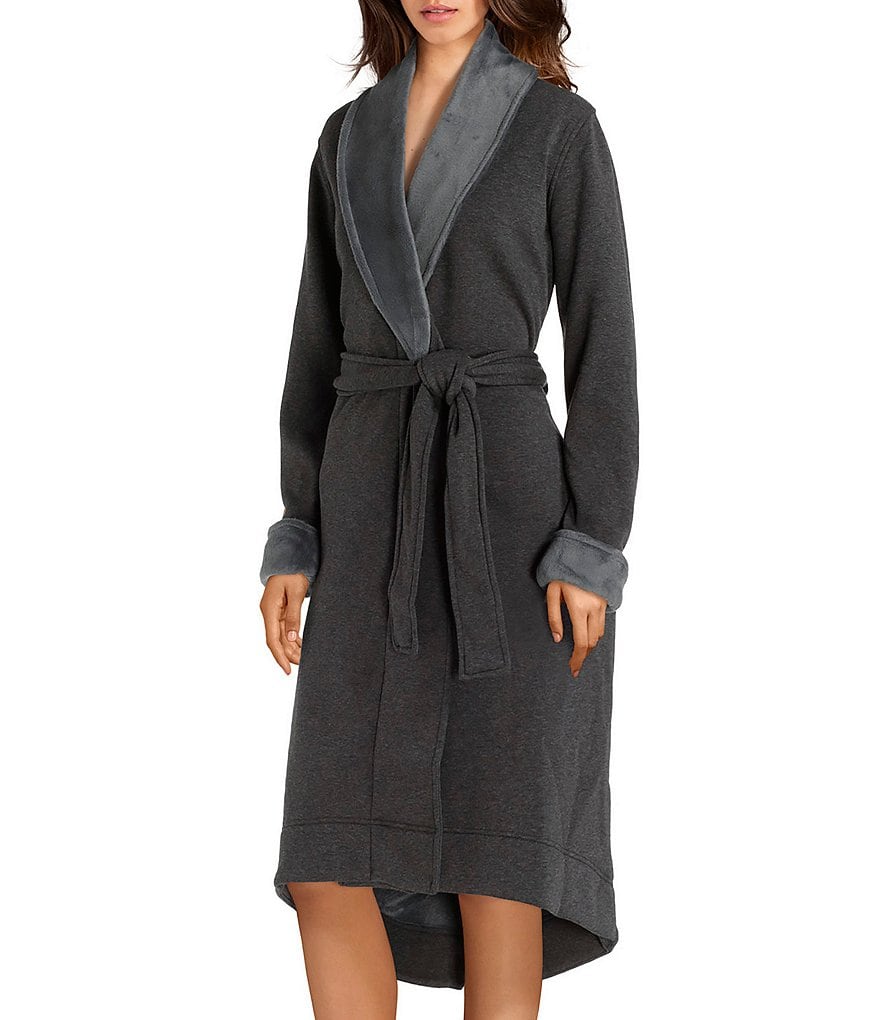 UGG® Duffield II Fleece Shawl Collar Wrap Cozy Robe