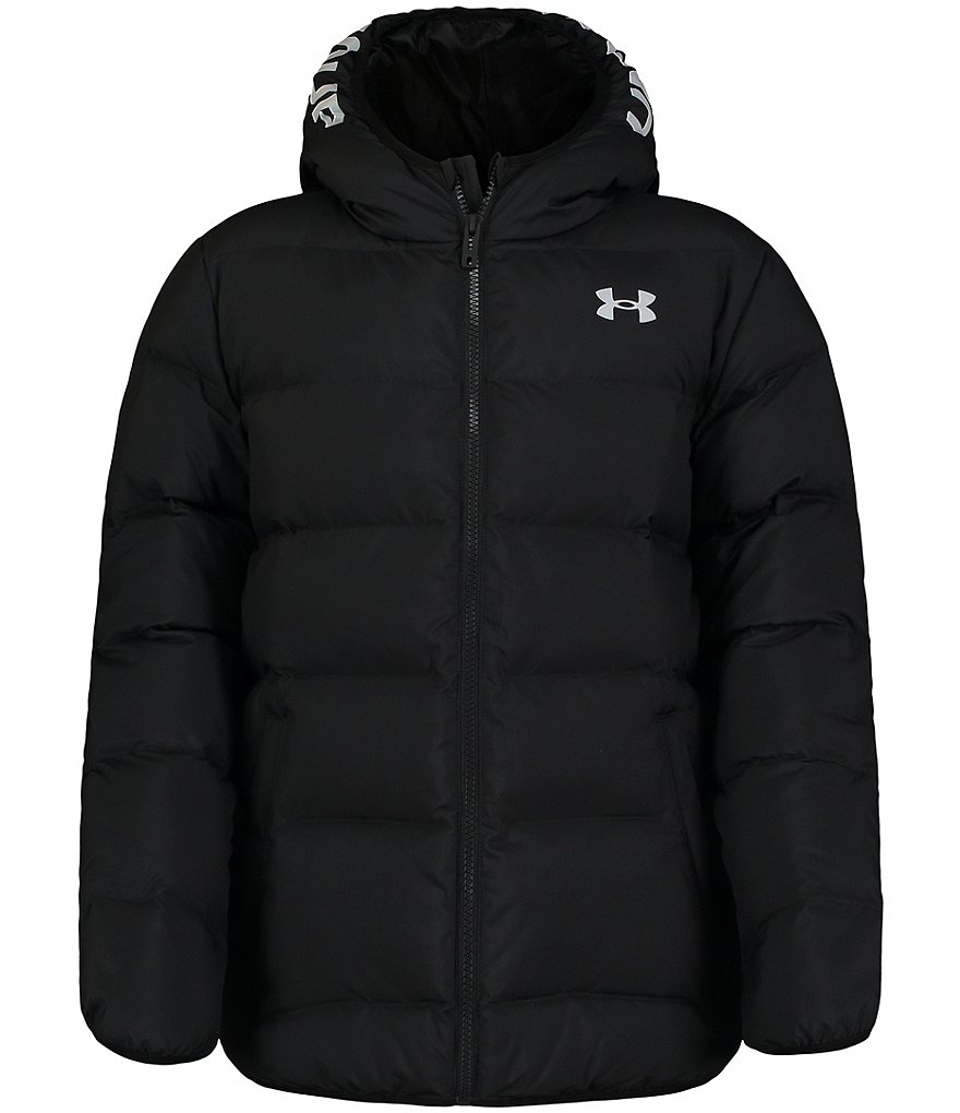 Mens puffer discount jacket under armour