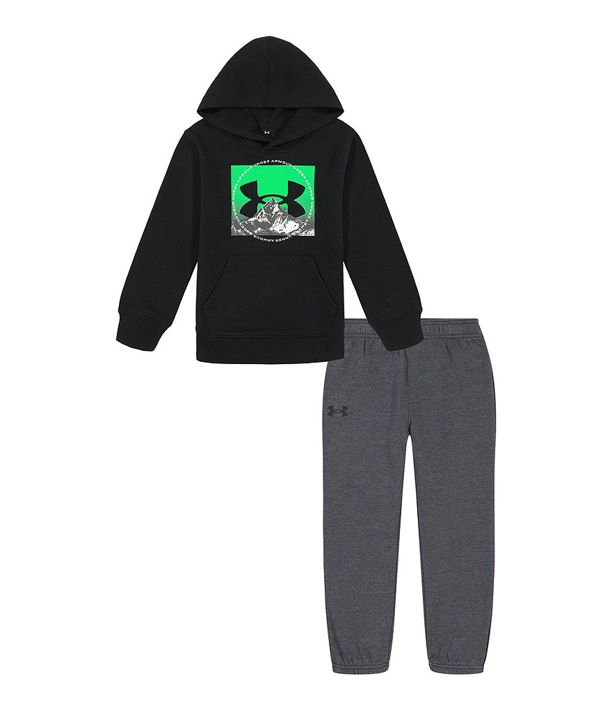 Under Armour Little Boys 2T 7 Above All Hoodie Jogger Set