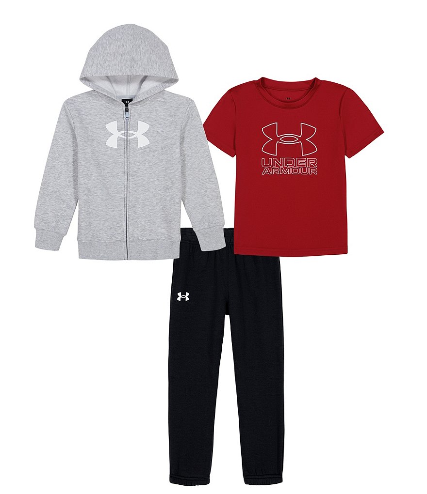 NWT Under top Armour hoodie & jogger sweats set boys 7