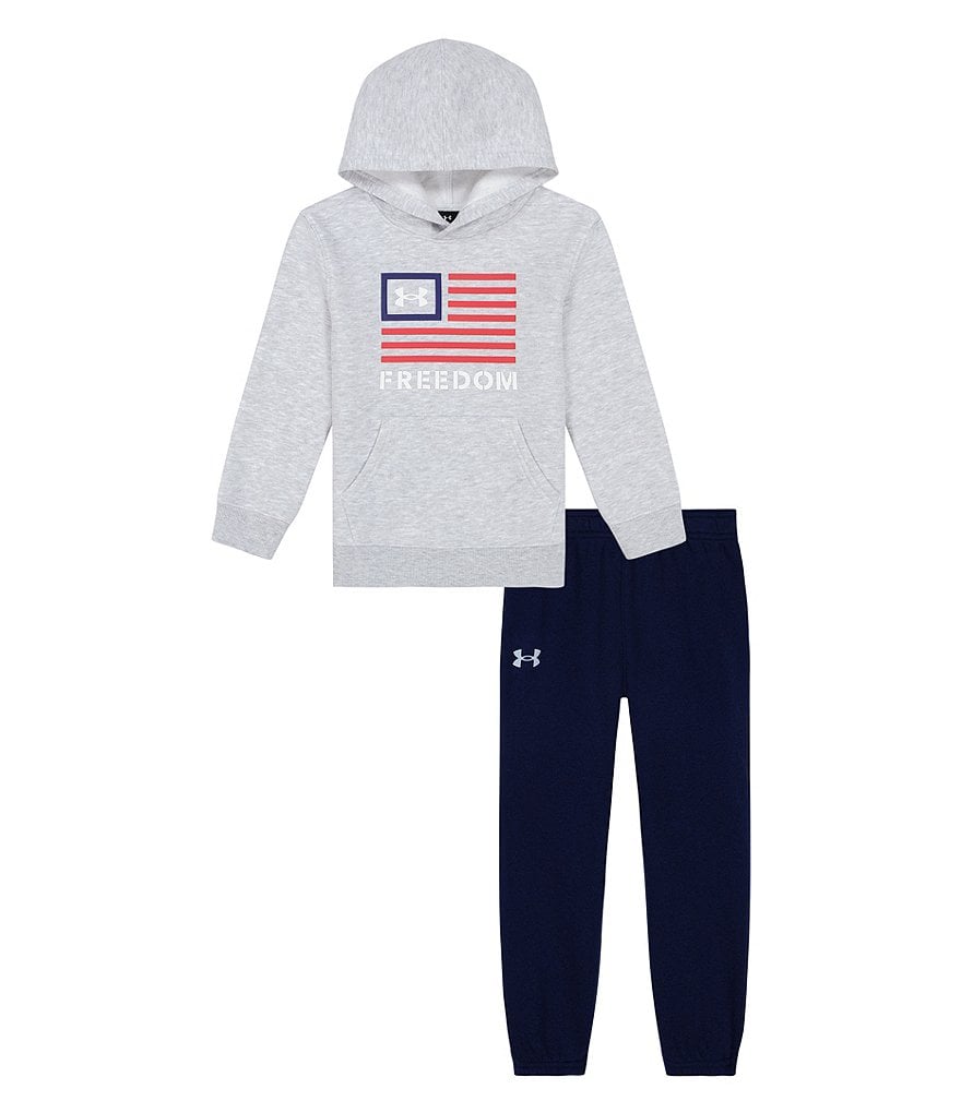 NWT Under Armour hoodie & jogger sweats set boys good 7