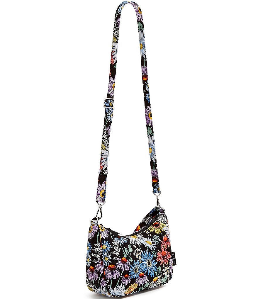 Vera Bradley Daisies Frannie Crescent Crossbody Shoulder Bag | Dillard's