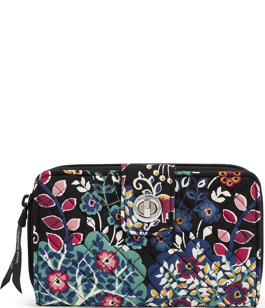 Vera Bradley Enchantment RFID Turnlock Wallet | Dillard's