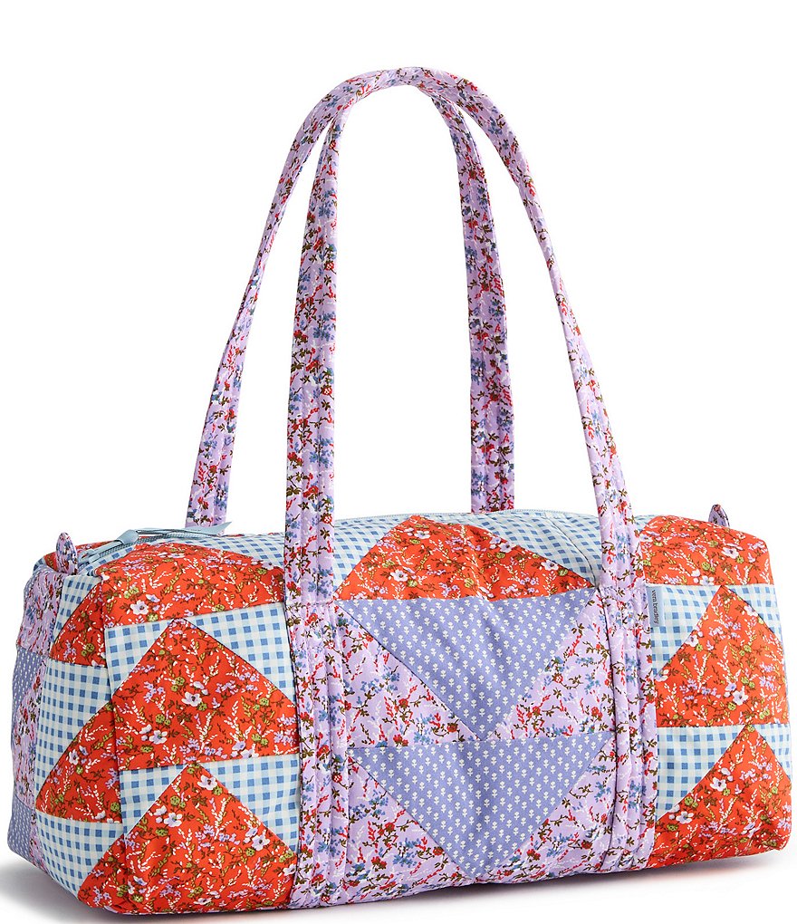 Vera Bradley Flying Geese Patchwork Small Original Duffel Bag