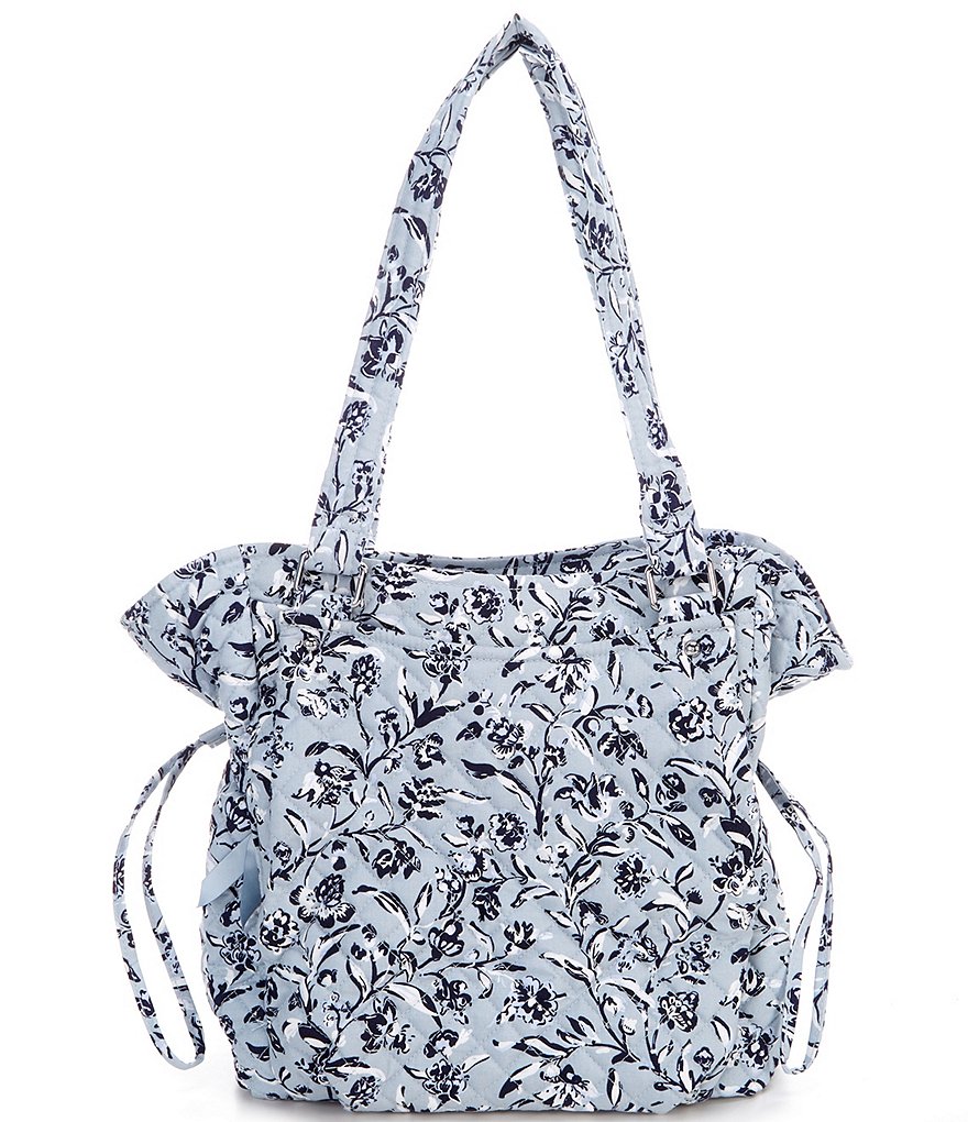 Vera Bradley Glenna Perennials Gray Tote Bag | Dillard's