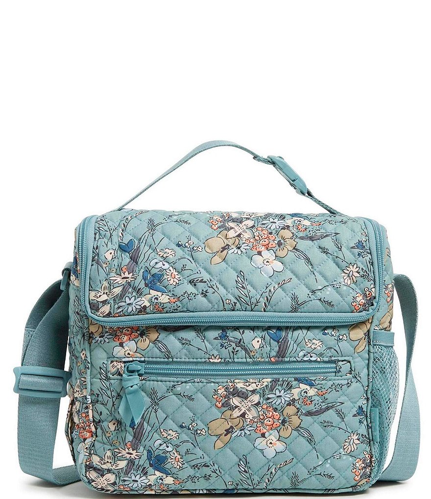 Vera Bradley Sunlit Garden Sage Crossbody Lunch Bag | Dillard's