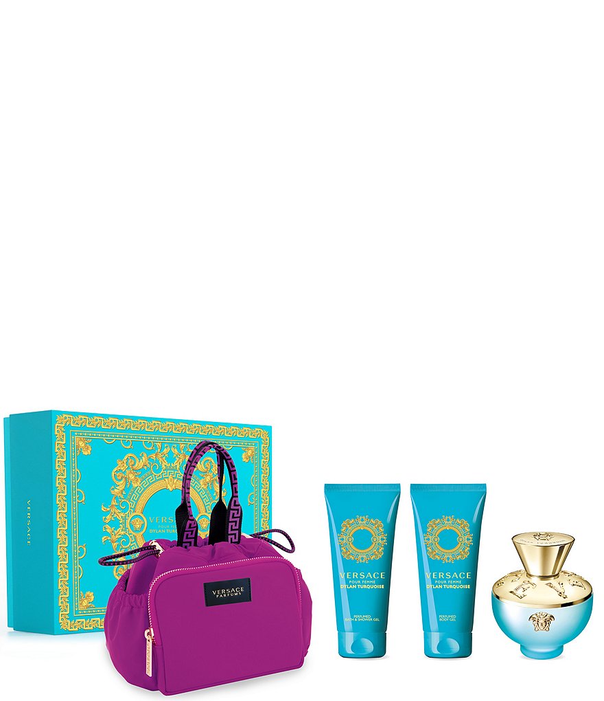 Versace 4 Pc Mini Women Gift Set Travel Eau De Toilette Spray 10ml 0.3oz  New | eBay