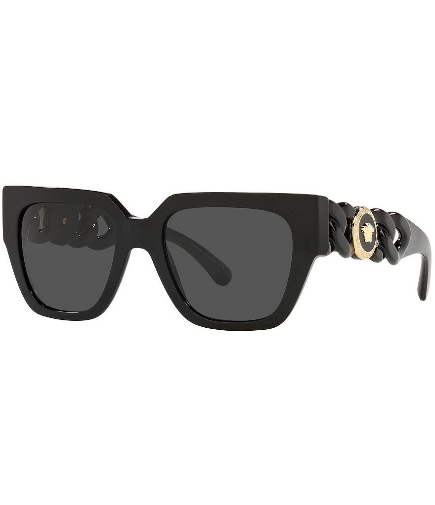 サングラス VERSACE Woman Sunglasses Brown 0VE4402 108/13 Versace VE4402 108/13 Sunglasses Women's Havana/Brown