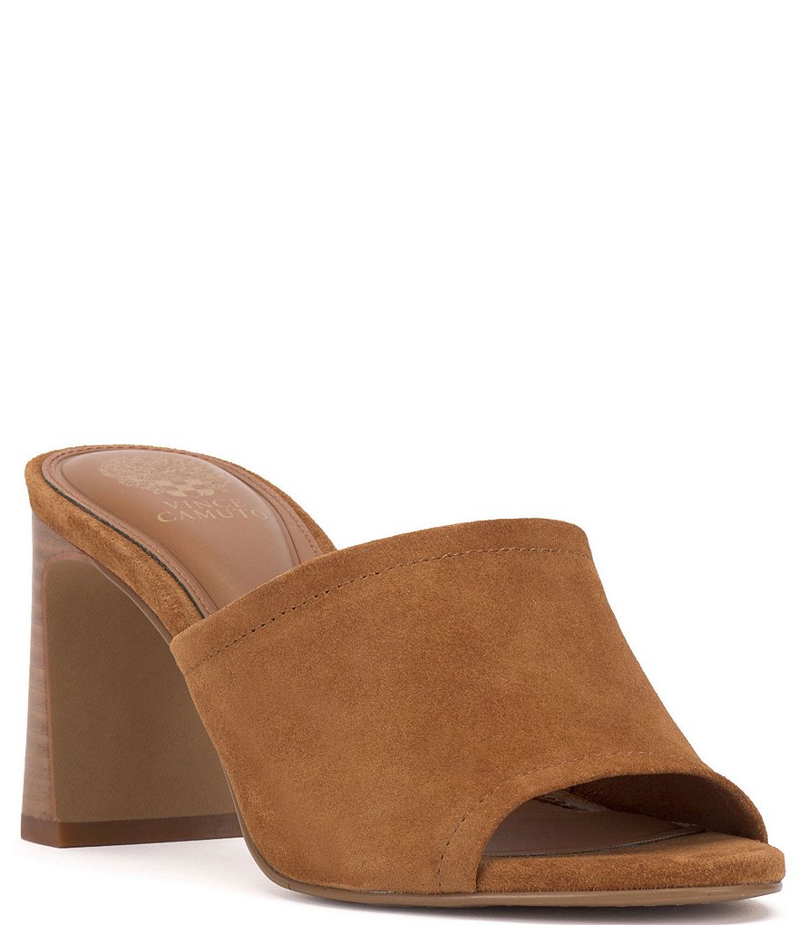 Vince camuto sale suede mules