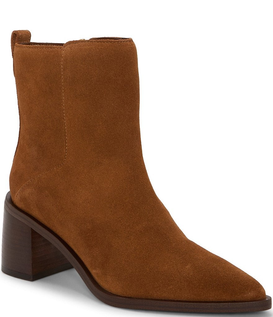 chinese dress ladies Amazon.com | Vince Camuto Amenala Fringe Peep Toe Bootie main image 0