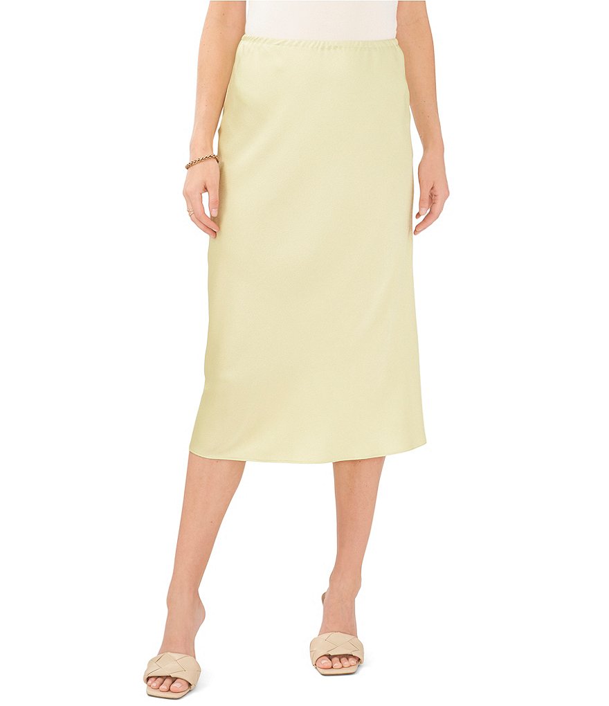 Vince Camuto Midi Slip Skirt | Dillard's