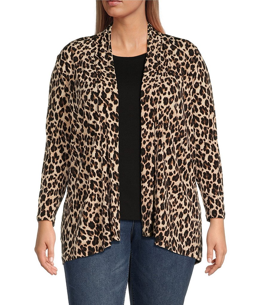 ●ONE BRILLIANT● CarmenOB435Leopard Carmen-OB435-Leopard Carmen Leopard Top – Lillies & Lace Boutique