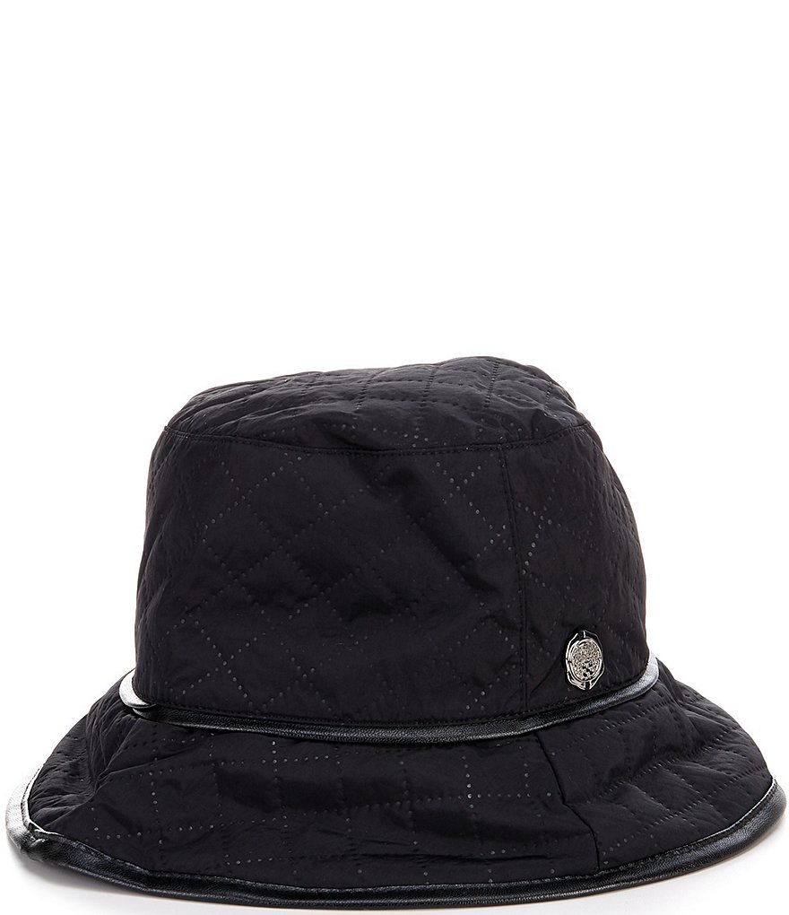 Reversible Nylon Bucket Hat: Women's Designer Hats