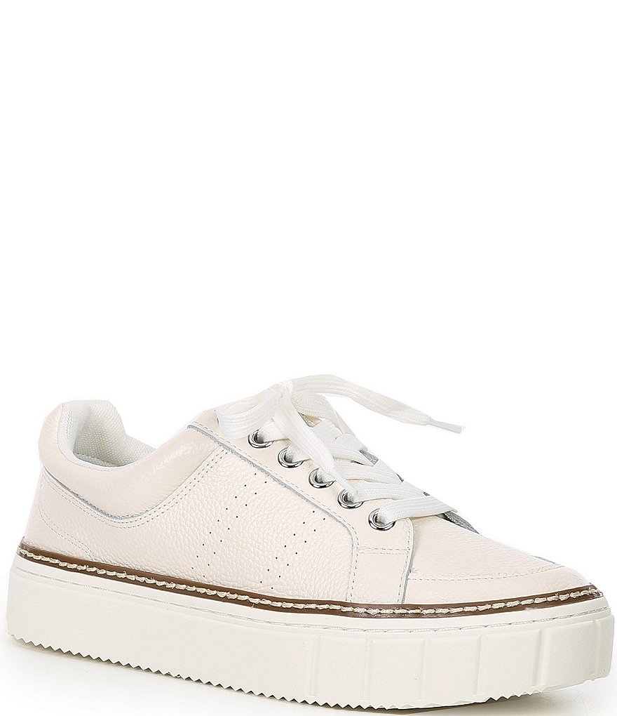 Vince Camuto Randay Leather Lace-Up Sneakers | Dillard's