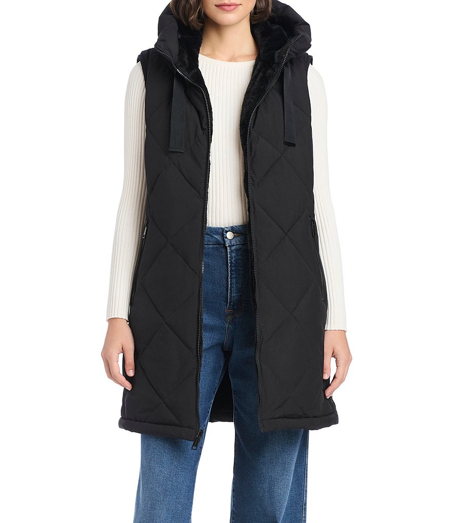 トップス K8.0WAISTCOAT/GILET Key Montana Diamond Quilted Vest