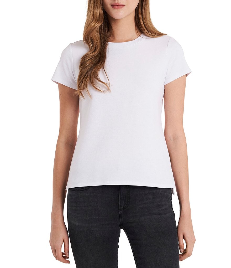 Vince Camuto 3 Crew Neck T-Shirts M White Cotton Classic Fit, Tagless SHIPS  FREE