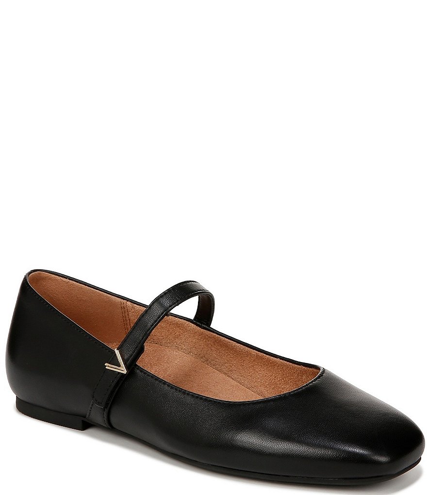 Vionic Alameda Leather Mary Jane Flats | Dillard's