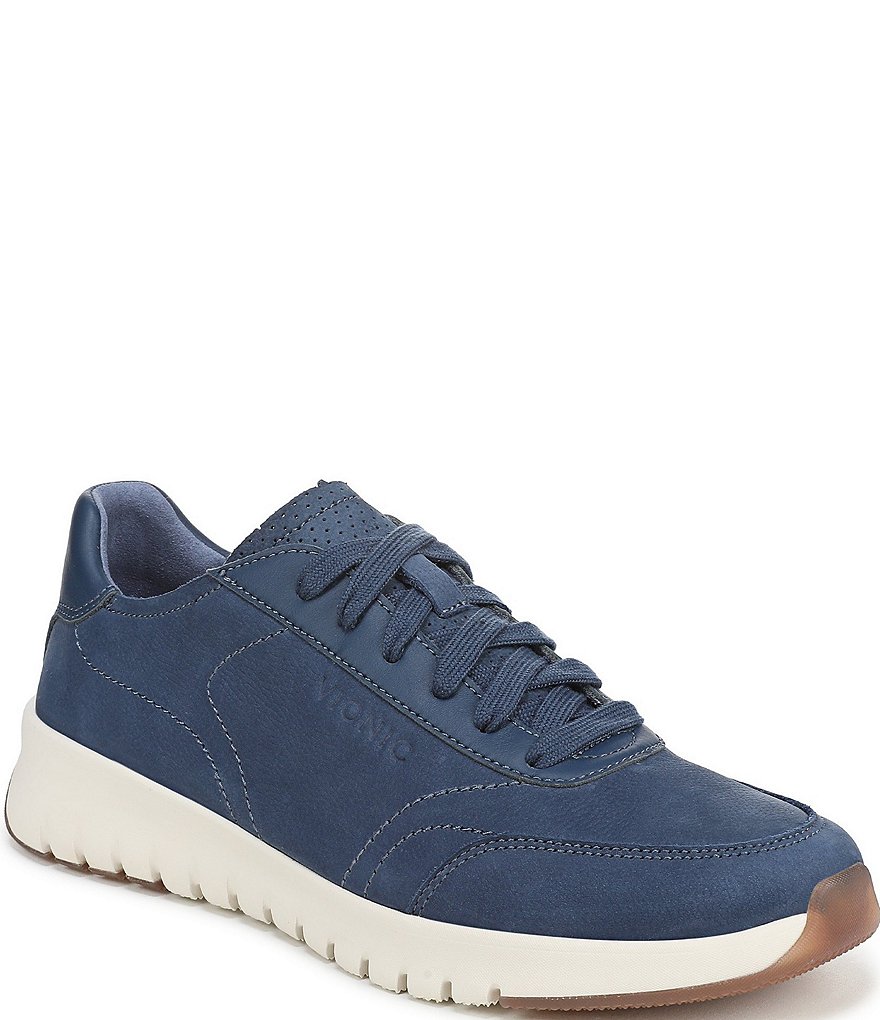 Vionic Uptown Suede and Leather Platform Sneakers | Dillard's