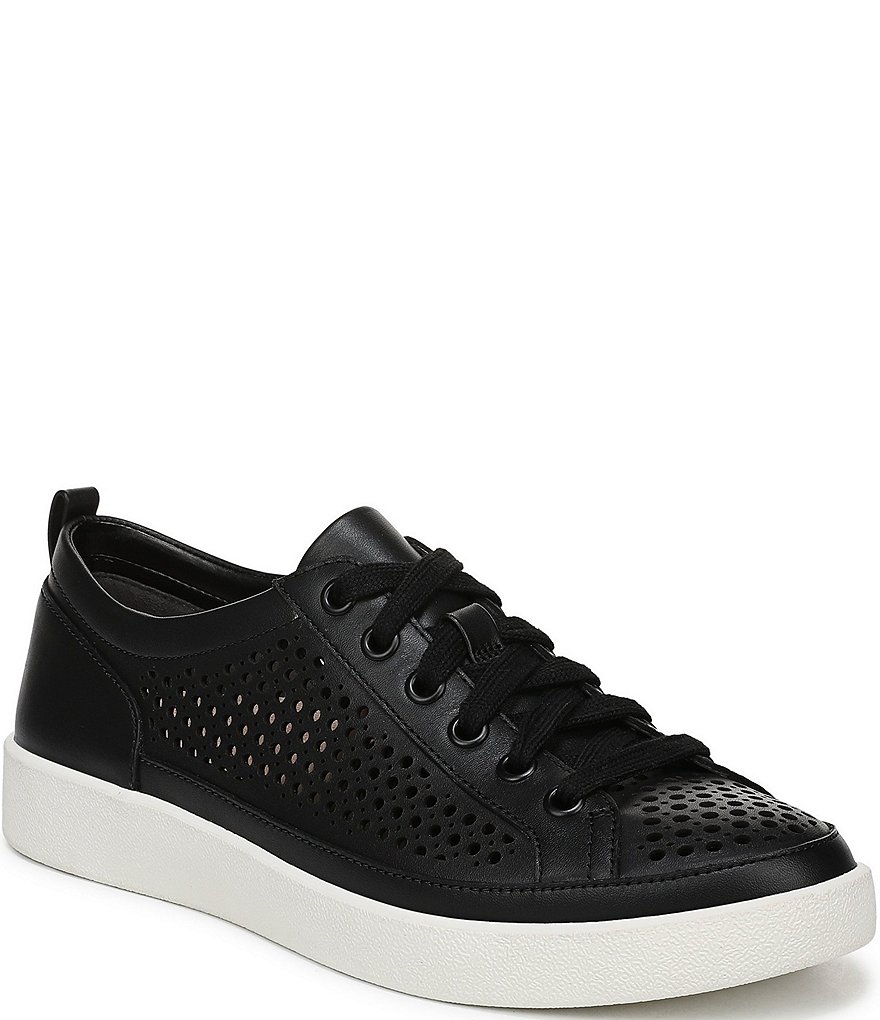 Vionic Winny Perforated Leather Lace-Up Sneakers | Dillard's