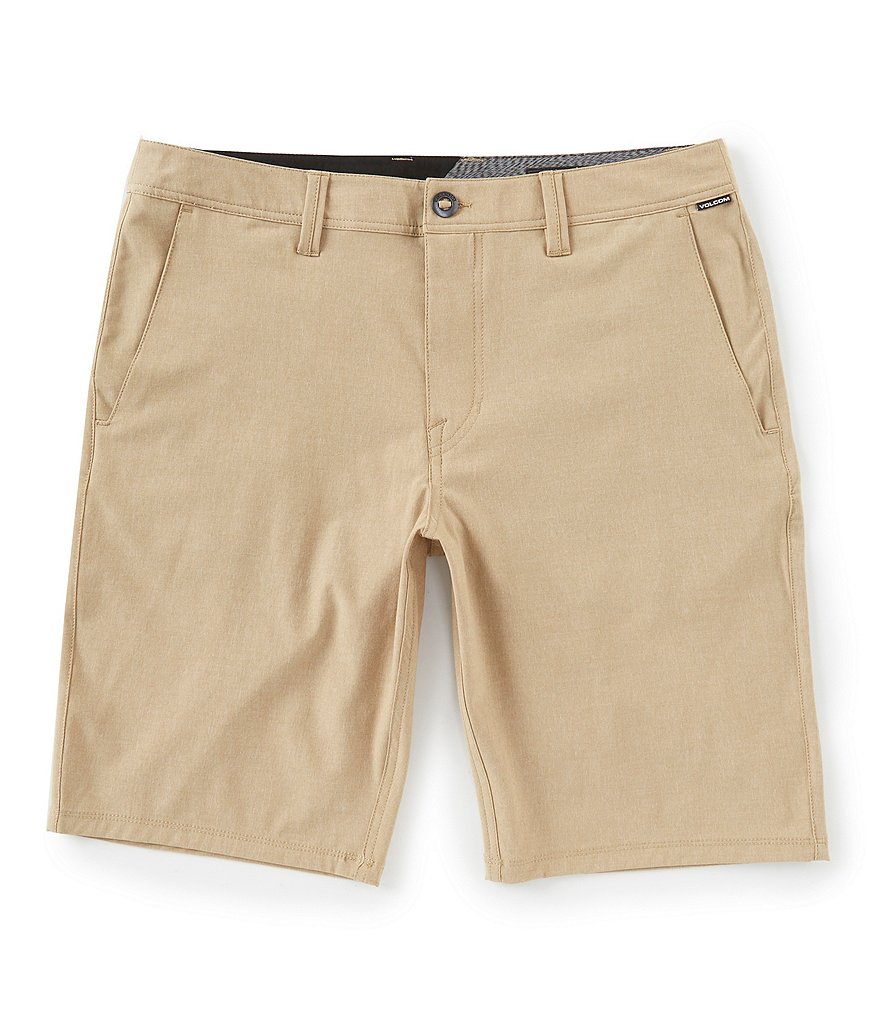 Volcom Frickin Surf N Turf 21#double; Outseam REPREVE® Recycled Materials  Hybrid Surf Walk Shorts
