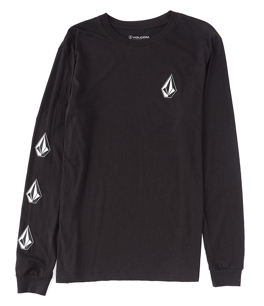 Volcom Iconic Stone Long-Sleeve Tee | Dillard's