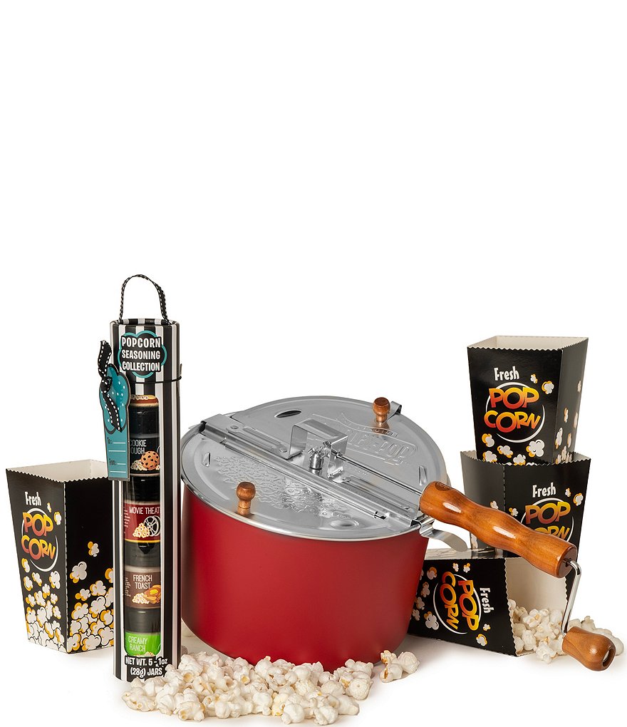 Wabash Valley Farms Original Whirley-Pop Stovetop Popcorn Popper with Real  Theater Popping Kit, Barn Red at Tractor Supply Co.