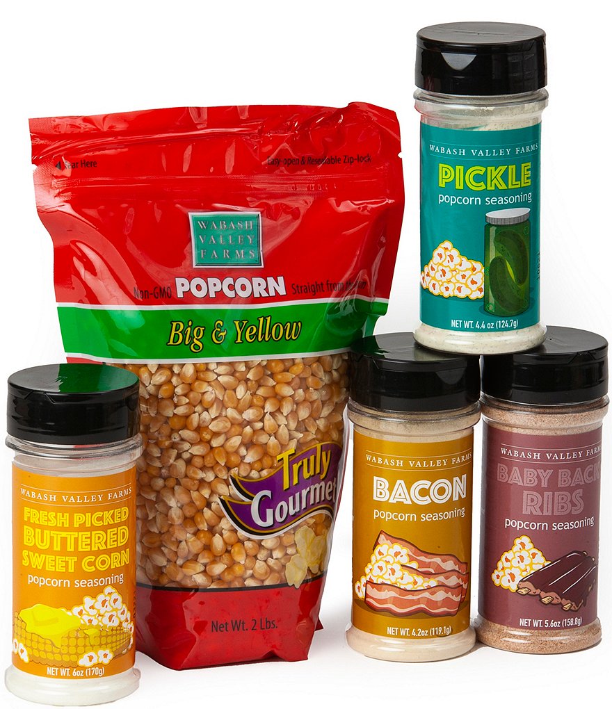 Wabash Valley Farms Popcorn Party Bucket Gift Set