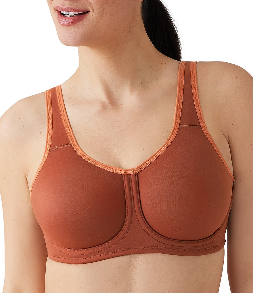 Wacoal Sport Underwire Sports Bra, Sand, Size 34D, from Soma