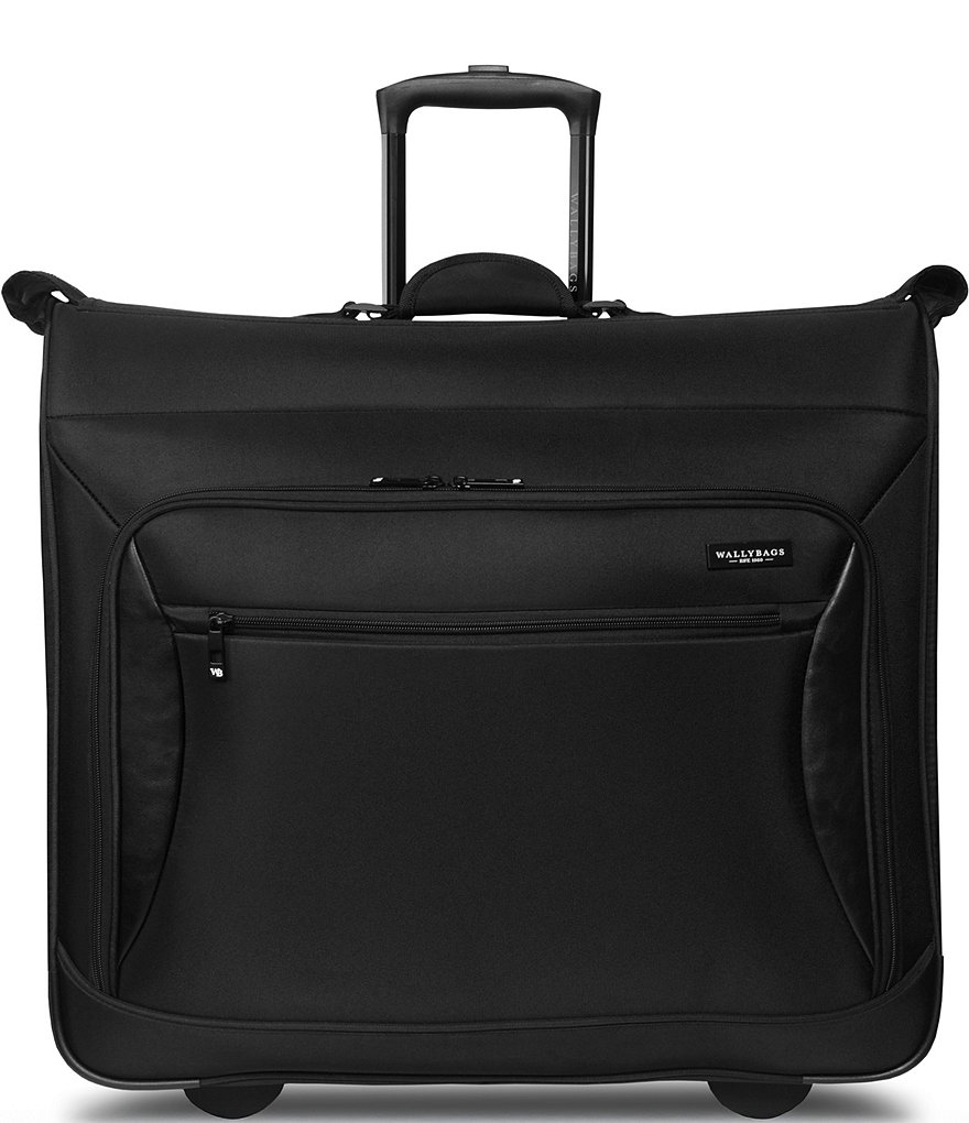 Wally Bags 45" Premium Rolling Garment Bag with Multiple Pockets