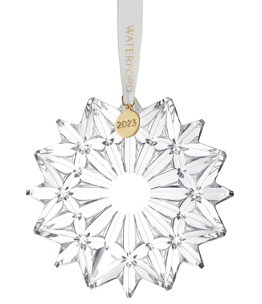 Waterford Crystal 2023 Annual Snow Ornament Dillard's