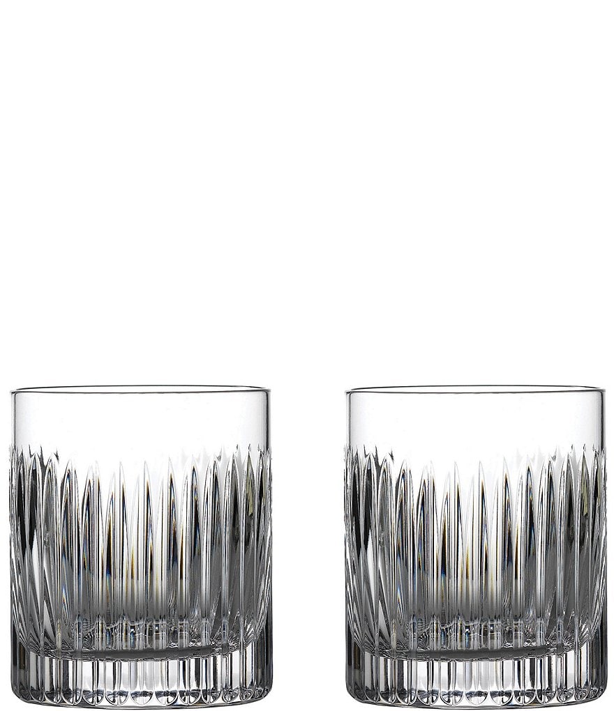 Waterford Crystal Double Old-Fashioned Glasses - Ark Antiques, La Jolla, CA