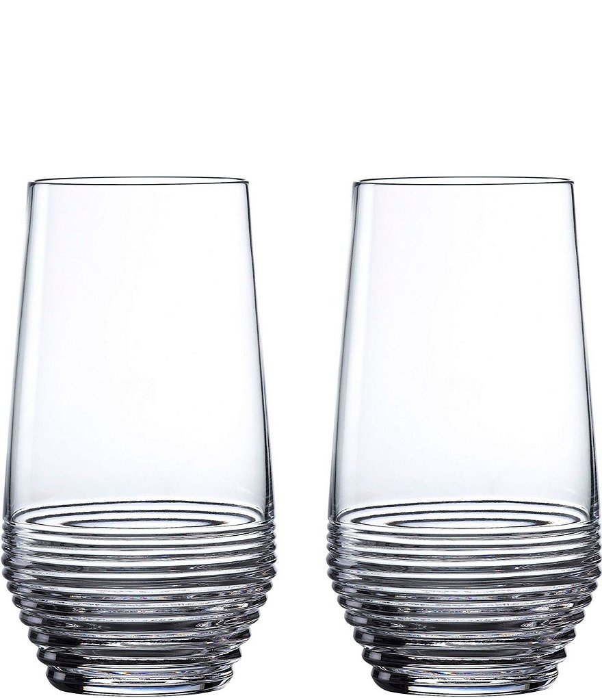 Waterford Crystal Mixology Circon Highball Glasses, Set of 2