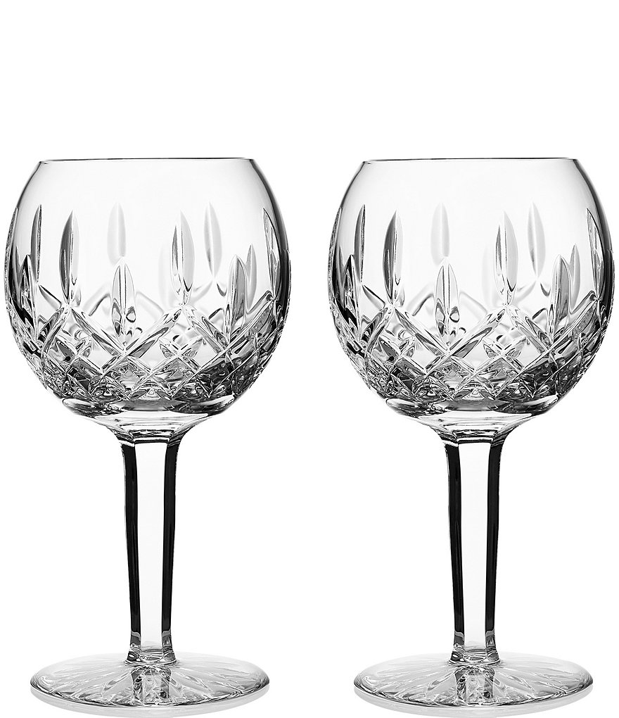 Lismore Balloon Wine Set of 2, 8 oz