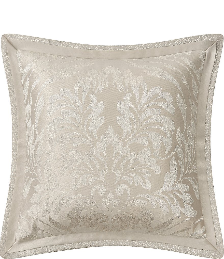 Waterford Maguire Scale Woven Damask Reversible Square Pillow | Dillard's