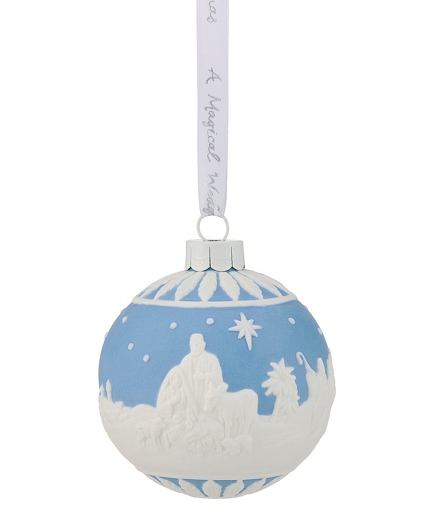 Wedgwood 2023 Christmas Nativity Bauble Ornament Dillard's