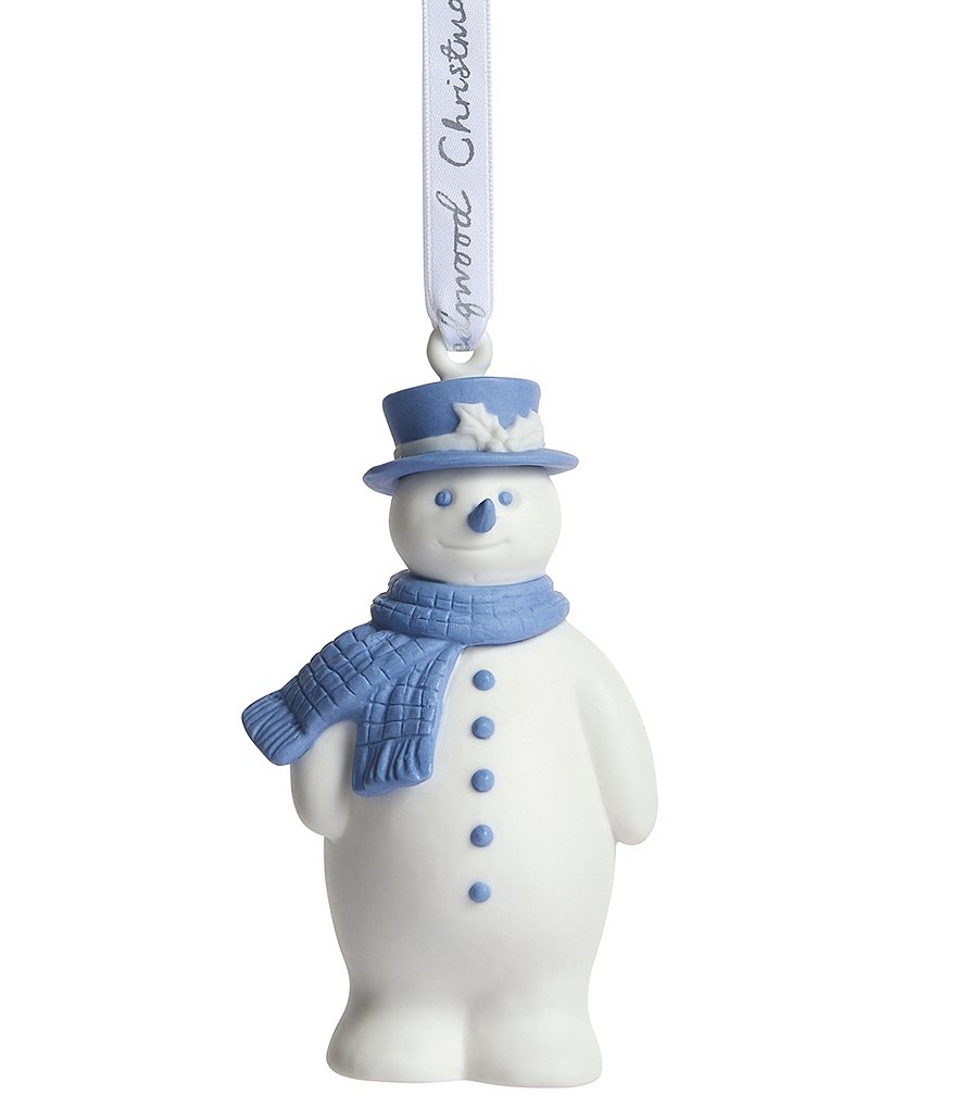 Wedgwood 2023 Christmas Snowman Ornament