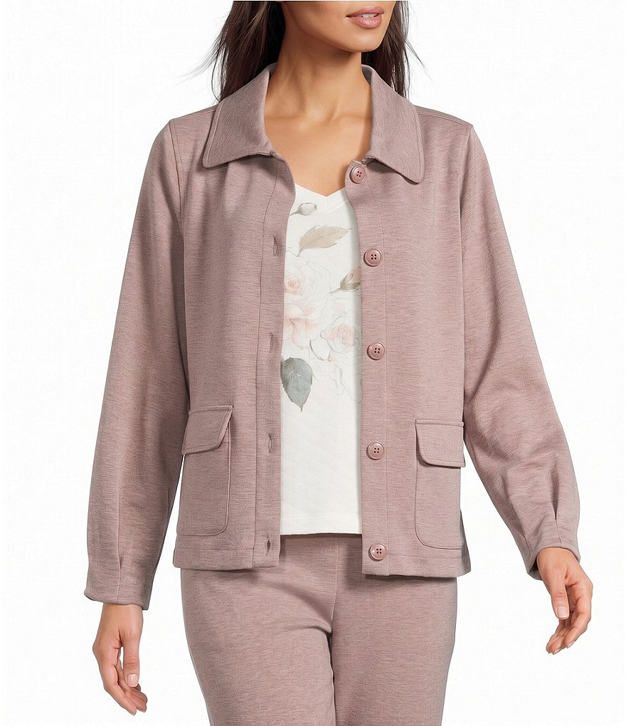 Westbound Long Sleeve Boxy Utility Jacket | Dillard's