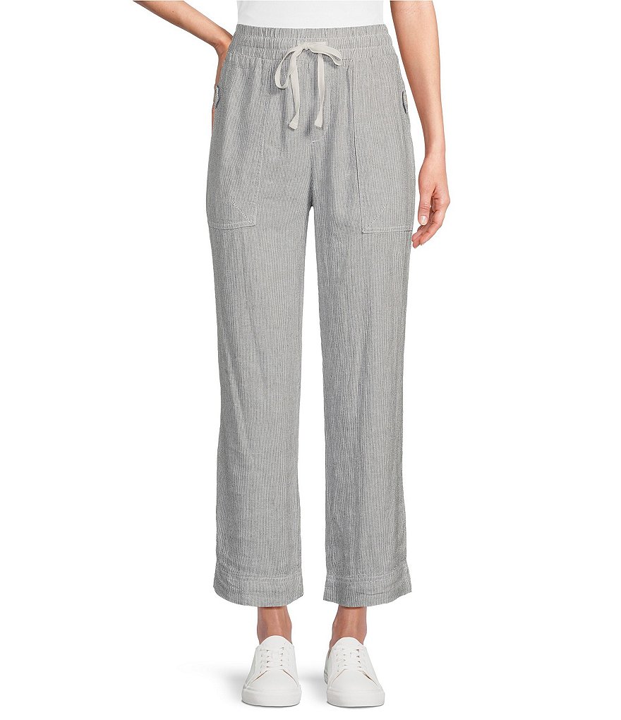 Westbound Petite Size Crop High Rise Pull-on Pant