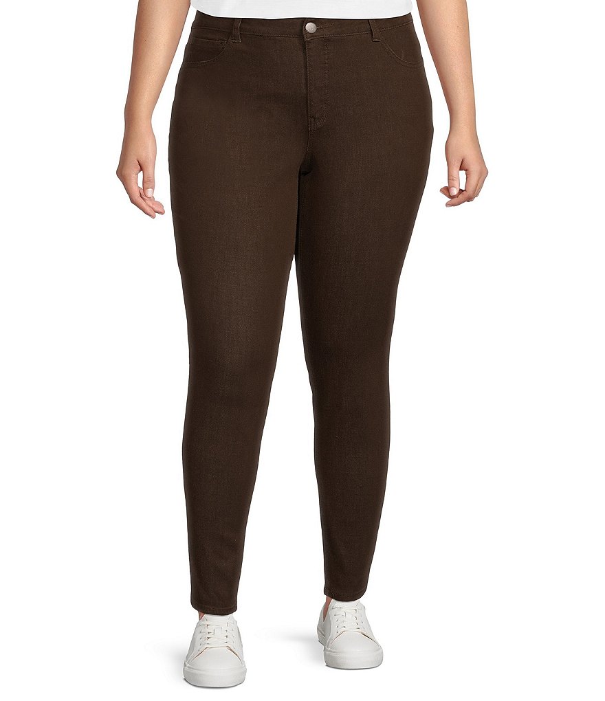 Westbound Plus Size the E1 Fit High Rise Skinny Jeans | Dillard's