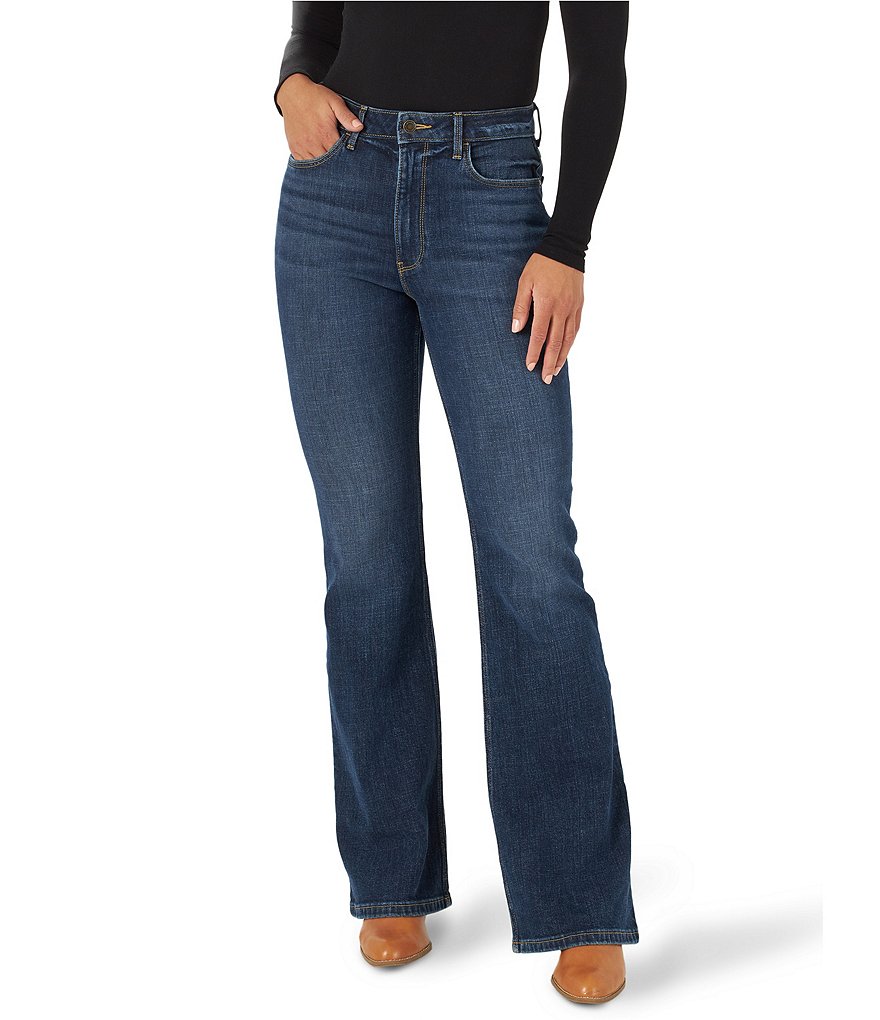 Wrangler® High Rise Fierce Flare Jeans | Dillard's