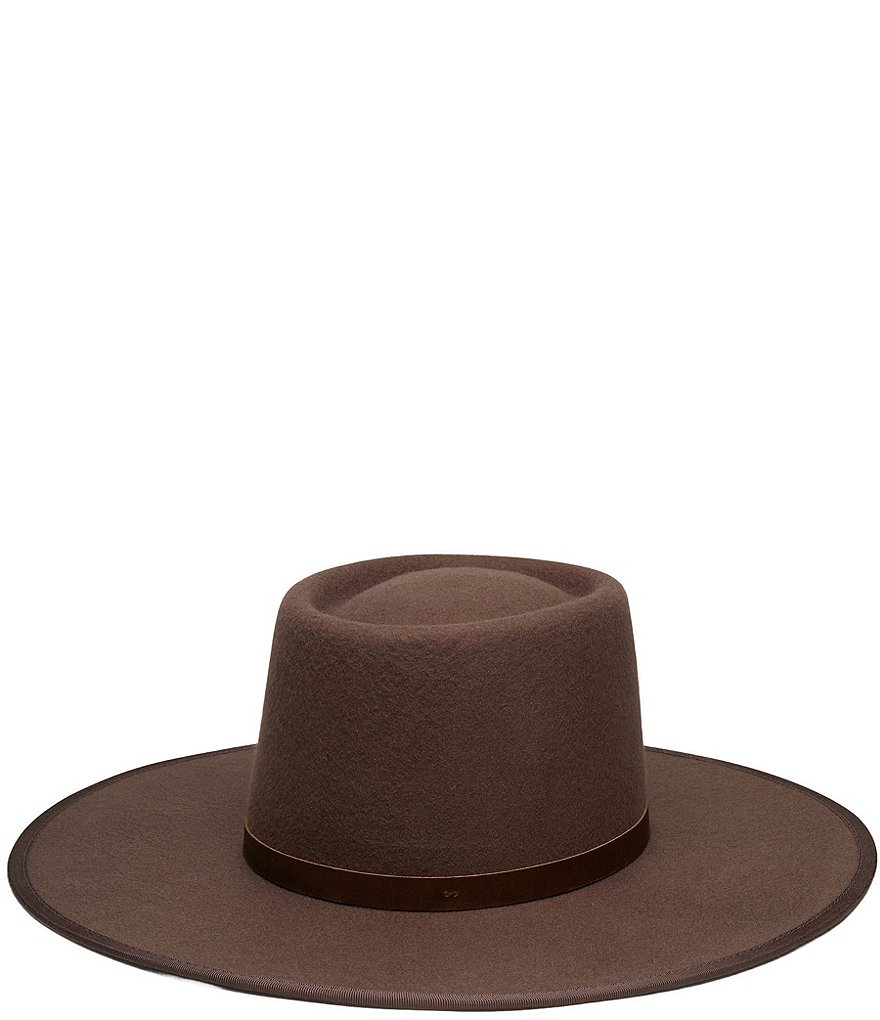 Wyeth Jess Round Wide Brim Wool Fedora Hat Dillard's